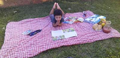 Piquenique LiterÃ¡rio foi sucesso 